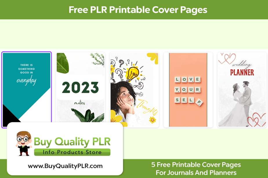 Printable Cover Pages is just for you if you’re looking cover pages that can be used to create your own unique printables and profit!